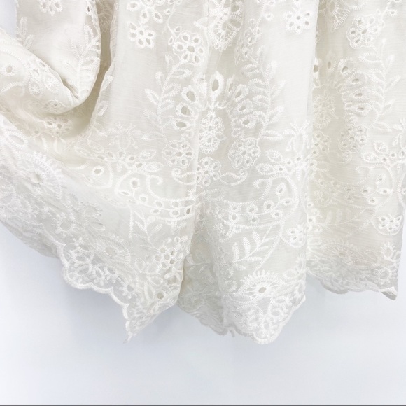 NWT Bardot Lacey Romper Playsuit Ivory Size 8 - Picture 5 of 10